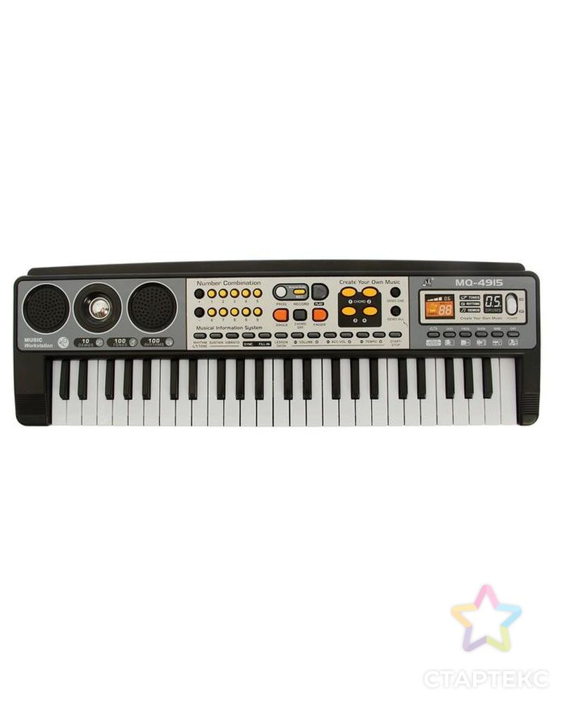 Синтезатор «Музыкальный взрыв», 49 клавиш, работает от батареек арт. СМЛ-119225-1-СМЛ0000727117 2