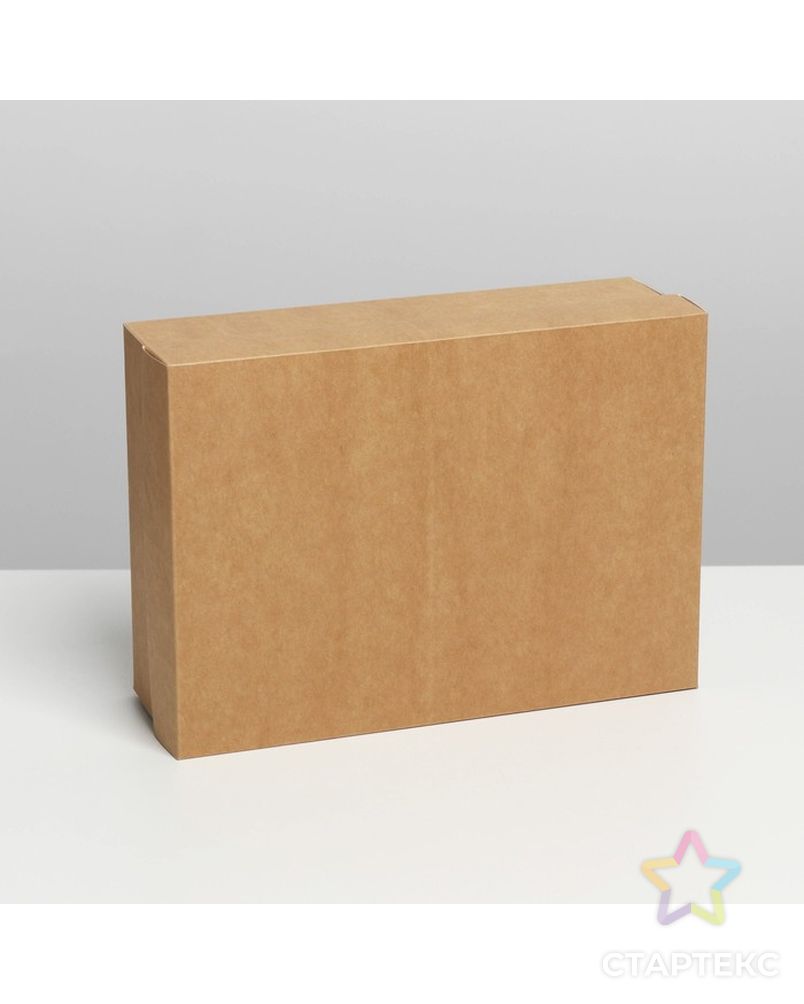 Коробка складная крафтовая 21 х 15 х 7 см арт. СМЛ-202054-1-СМЛ0007302907 2