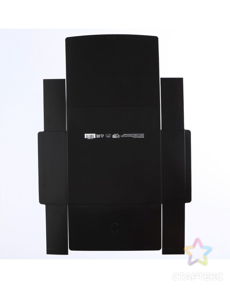 Коробка складная «Черная», 20 х 18 х 5 см арт. СМЛ-188709-3-СМЛ0007303221 5
