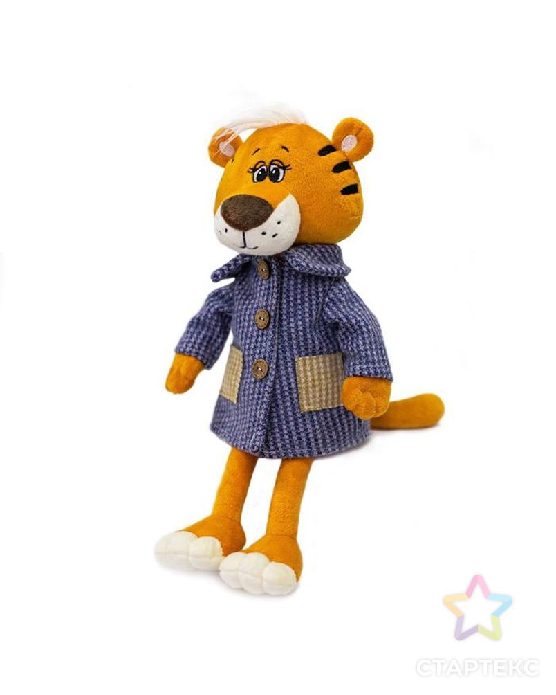 Мягкая игрушка "Тигр Томас в пальто", 25 см 265/25/п арт. СМЛ-165541-1-СМЛ0007304259 1