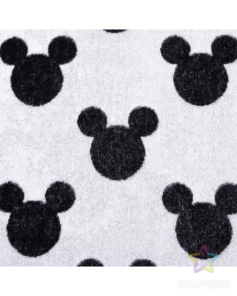 Полотенце махровое Mickey "Микки Маус", белый, 70х130 см, 100% хлопок, 420гр/м2 арт. СМЛ-213151-1-СМЛ0007313841 1