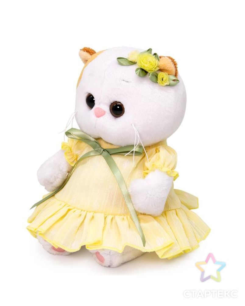 Мягкая игрушка"Кошечка Ли-Ли BABY" в платье из шифона 20см LB-078 арт. СМЛ-170951-1-СМЛ0007321178 2