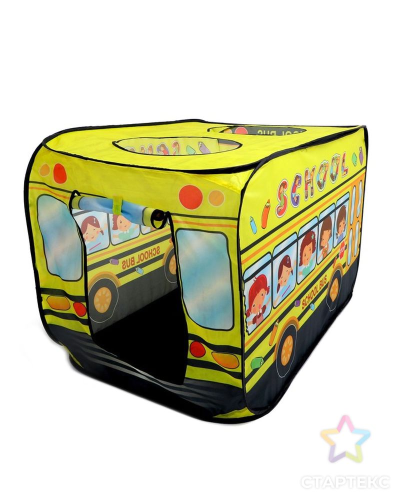 Палатка детская игровая "Автобус" 72х115х72 см арт. СМЛ-215821-1-СМЛ0007329700 2