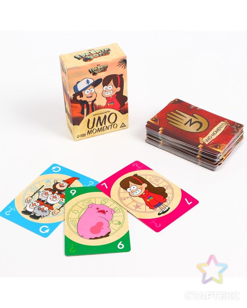 Игра карточная "UMO Momento", Гравити Фолз арт. СМЛ-223923-1-СМЛ0007329910 1