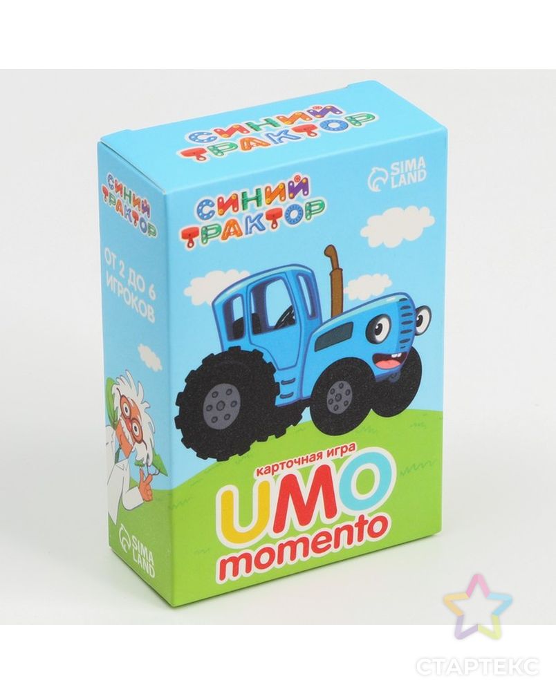 Карточная игра "UMO momento", Синий трактор арт. СМЛ-219797-1-СМЛ0007329912 5