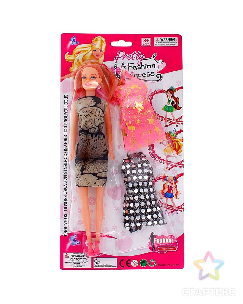 Кукла модель "Джесика" с платьями, МИКС арт. СМЛ-102217-1-СМЛ0000733316 9