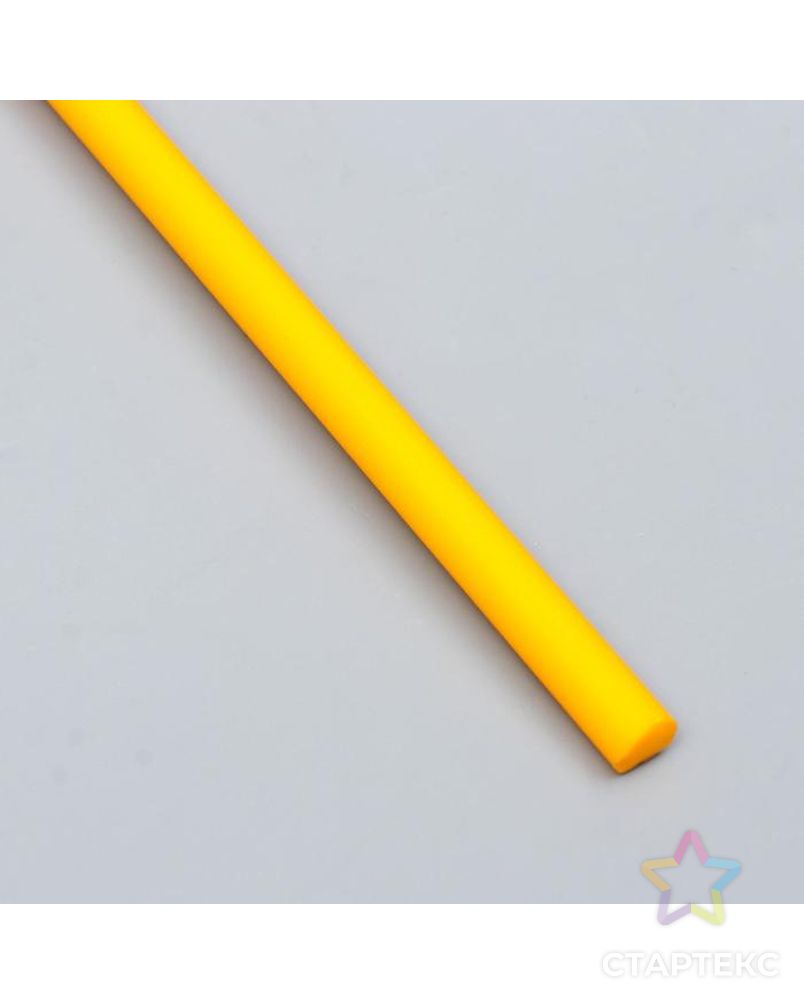 Палочки для лэмпворка №1 10 шт 37.5 см  d 8.5 мм оранжевый/матовый арт. СМЛ-181998-1-СМЛ0007337255 2