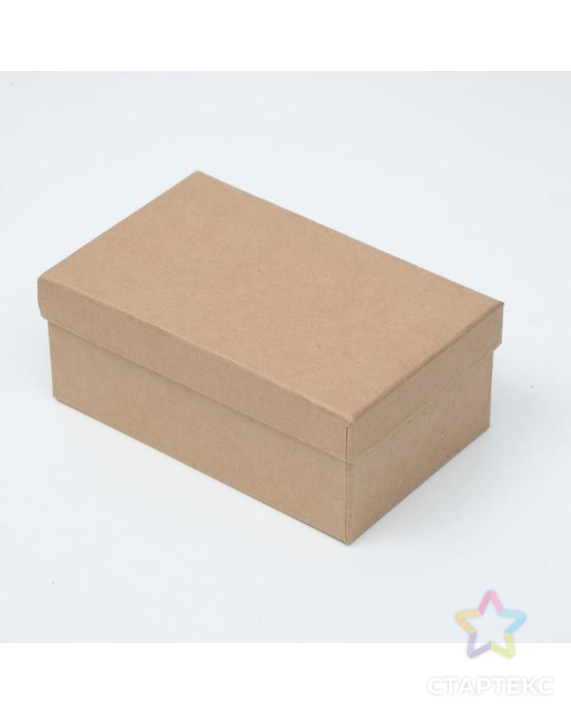 Подарочная коробка "Крафт", 15 х 9,5 х 6 см арт. СМЛ-182918-1-СМЛ0007338498 1