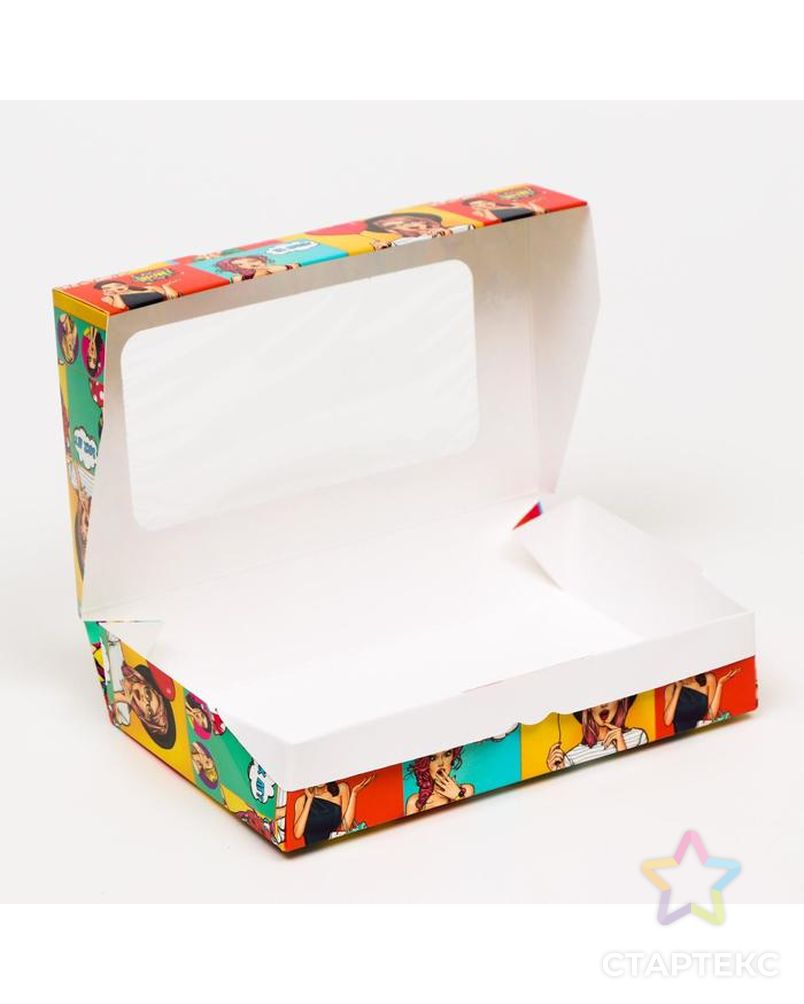 Коробка складная "Pop art", 20 х 12 х 4 см арт. СМЛ-183847-1-СМЛ0007343490 4