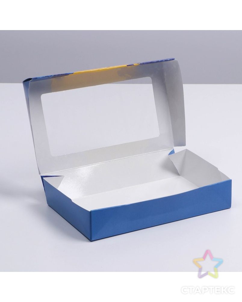 Коробка складная «Гортензии», 20 × 12 × 4 см арт. СМЛ-216296-1-СМЛ0007350981 3