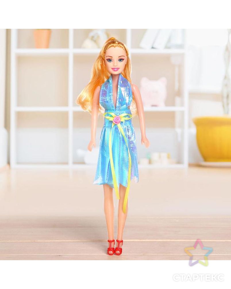 Кукла в платье, цвета МИКС арт. СМЛ-102249-1-СМЛ0000735166