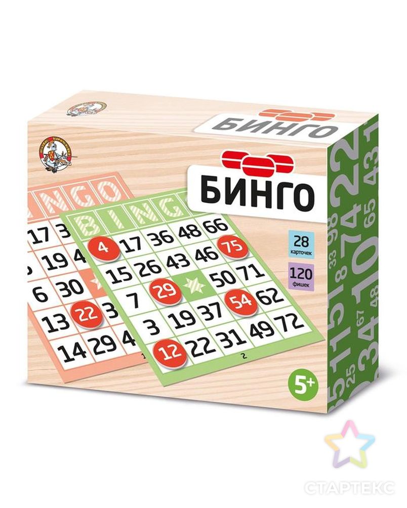 Настольная игра «Бинго» арт. СМЛ-209824-1-СМЛ0007354455 1
