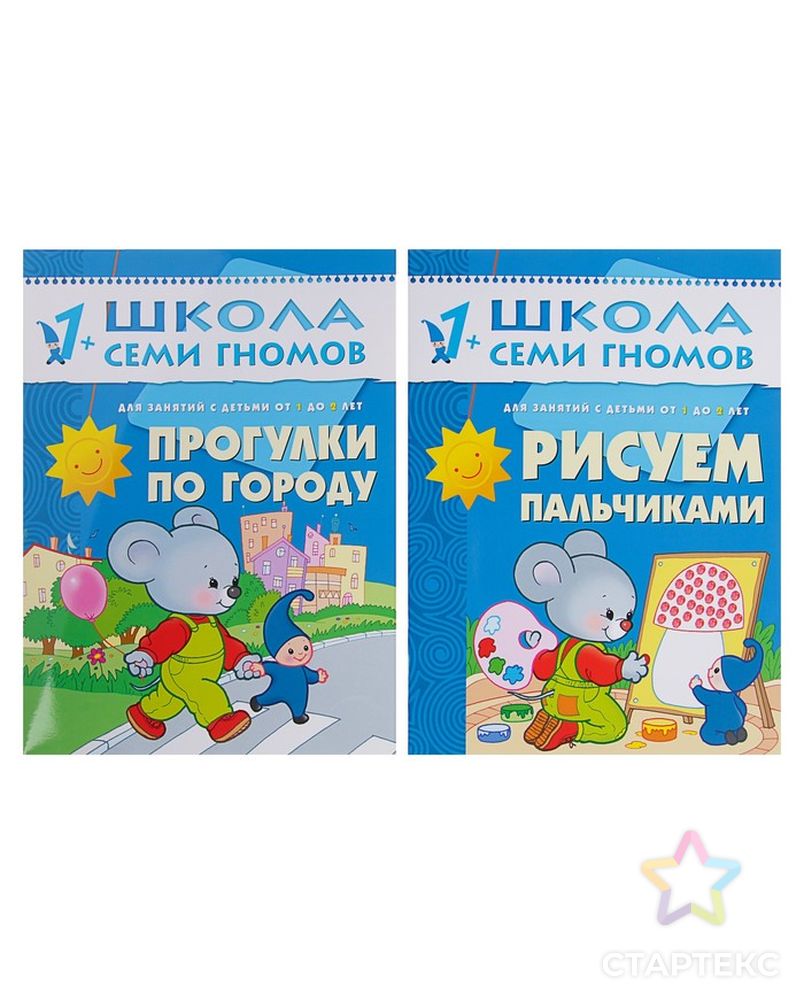 Полный годовой курс от 1 до 2 лет. 12 книг с картонной вкладкой. Денисова Д. арт. СМЛ-102251-1-СМЛ0000735889 5