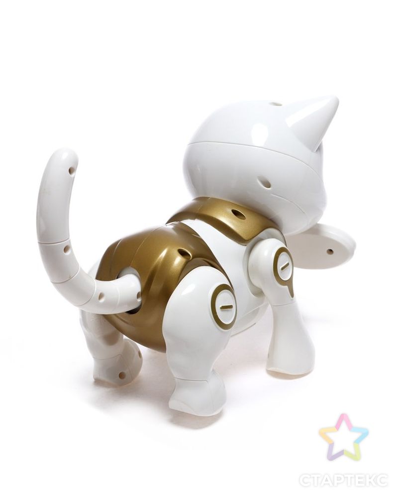 Кошка-робот интерактивная "Шерри", SL-05464 световые и звуковые эффекты, цвет золотой арт. СМЛ-222561-1-СМЛ0007360936 5