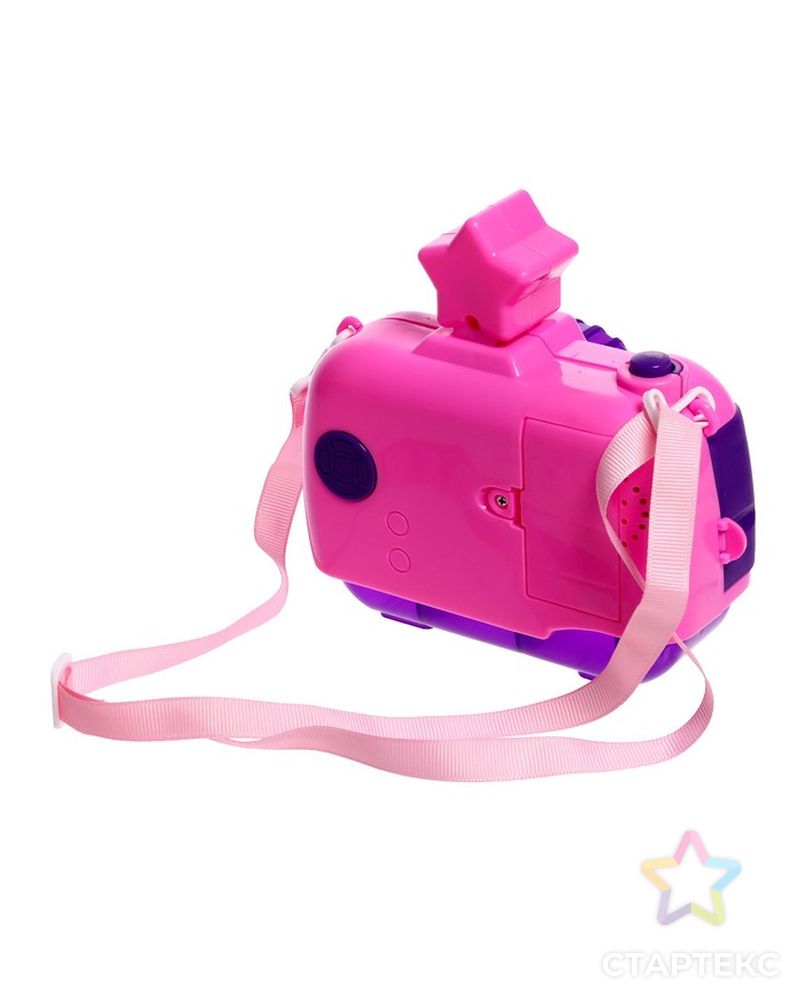 ZABIAKA Фотоаппарат-проектор "Милой принцессе" SL-05469, звук, свет, цвет розовый арт. СМЛ-229133-1-СМЛ0007362281 3
