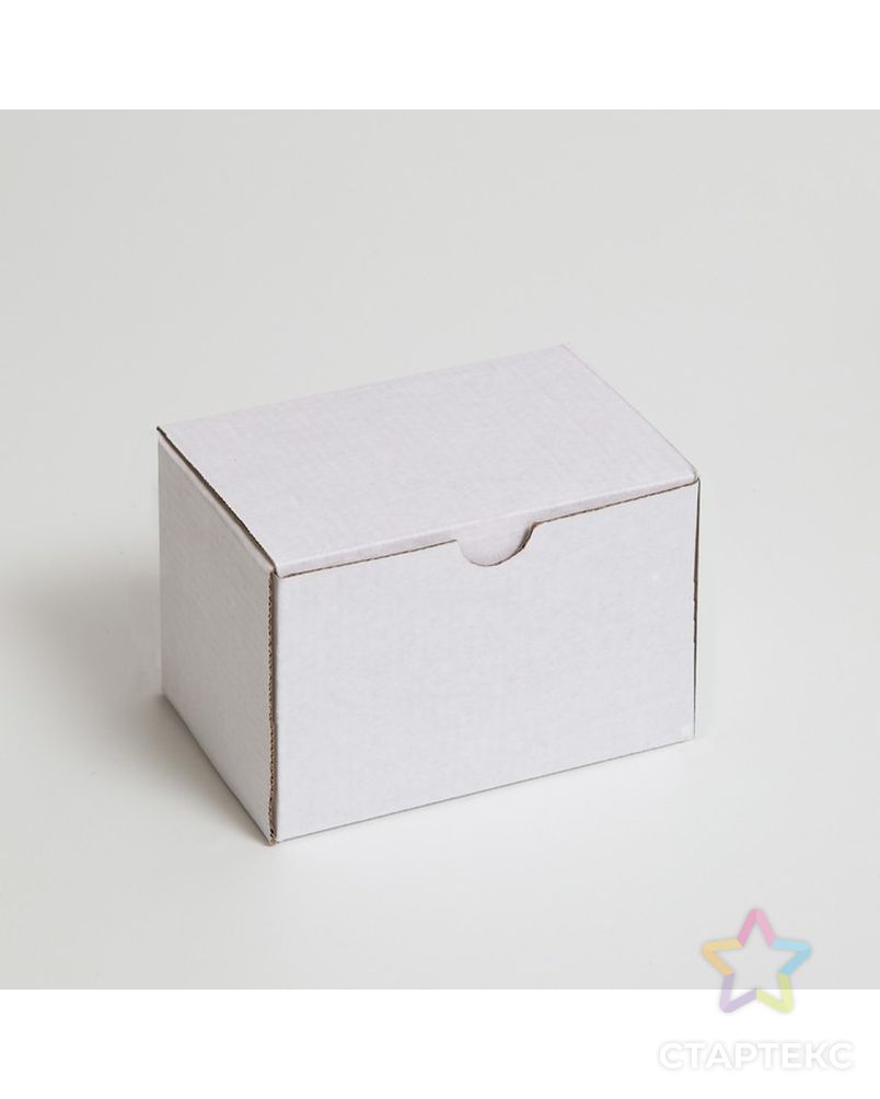 Коробка самосборная, белая, 15 х 10 х 10 см арт. СМЛ-194562-1-СМЛ0007370796 1