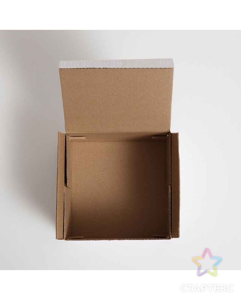 Коробка самосборная, белая, 15 х 15 х 10 см арт. СМЛ-194564-1-СМЛ0007370798 3