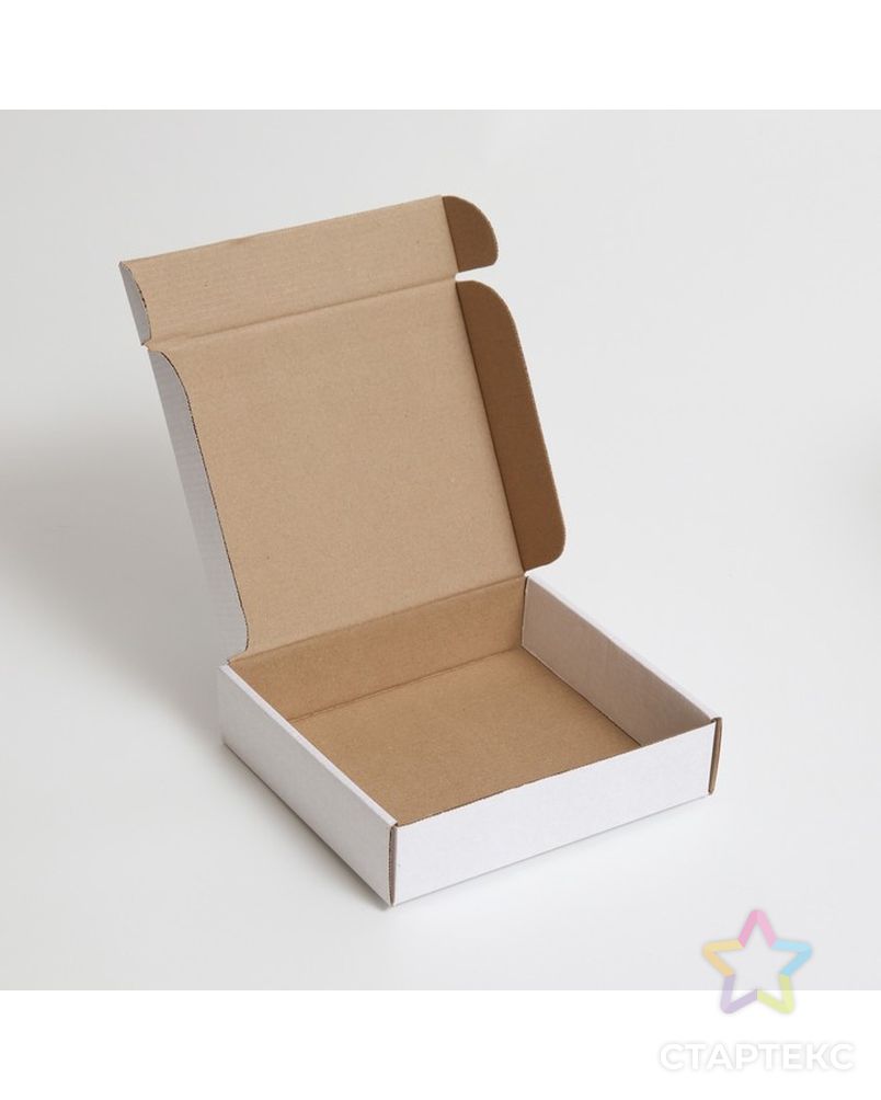 Коробка самосборная, белая, 20 х 18 х 5 см арт. СМЛ-194566-1-СМЛ0007370800 2