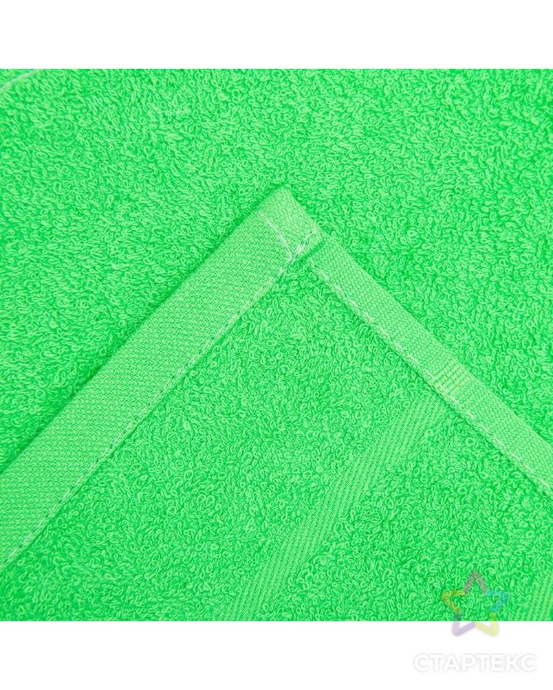 Полотенце махровое ЮНОНА 03-010 30х50 см, зеленый, хлопок 100%,  360гр./м2 арт. СМЛ-182675-1-СМЛ0007384647 3