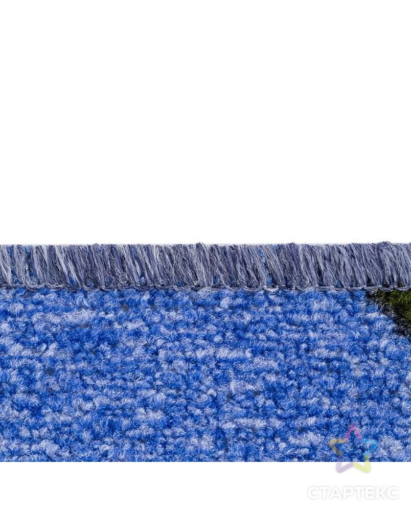 Ковер Карандаши 150х200, голубой, BCF, войлок, полипропилен 100% арт. СМЛ-184571-1-СМЛ0007393052 2
