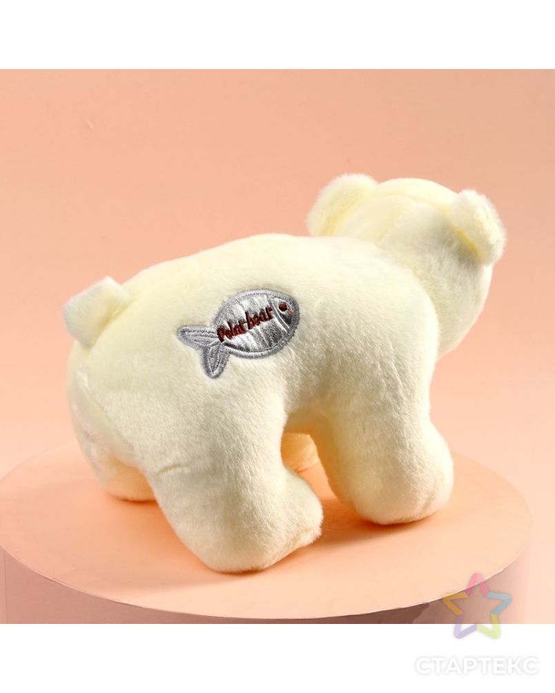 Мягкая игрушка "Белый медведь" арт. СМЛ-213790-1-СМЛ0007398583 3