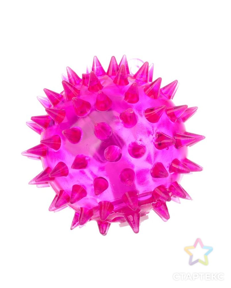Мяч световой "Песики", цвета МИКС арт. СМЛ-229546-1-СМЛ0007418506 2