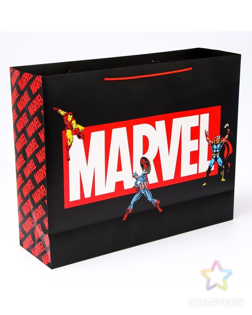 Пакет ламинат горизонтальный "MARVEL", Marvel, 50 х 40 х 15 арт. СМЛ-230362-1-СМЛ0007425212 2