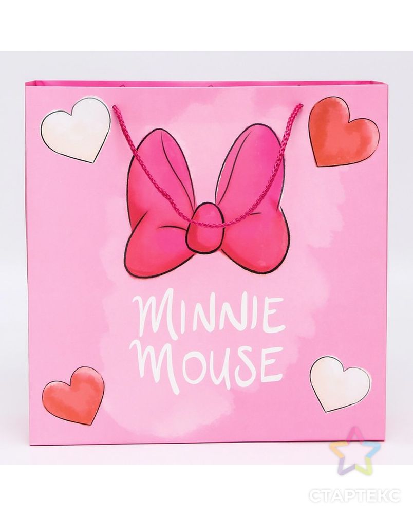 Пакет ламинат "There's only one Minnie", Минни Маус, 30 х 30 х 12 арт. СМЛ-227871-1-СМЛ0007425218 2