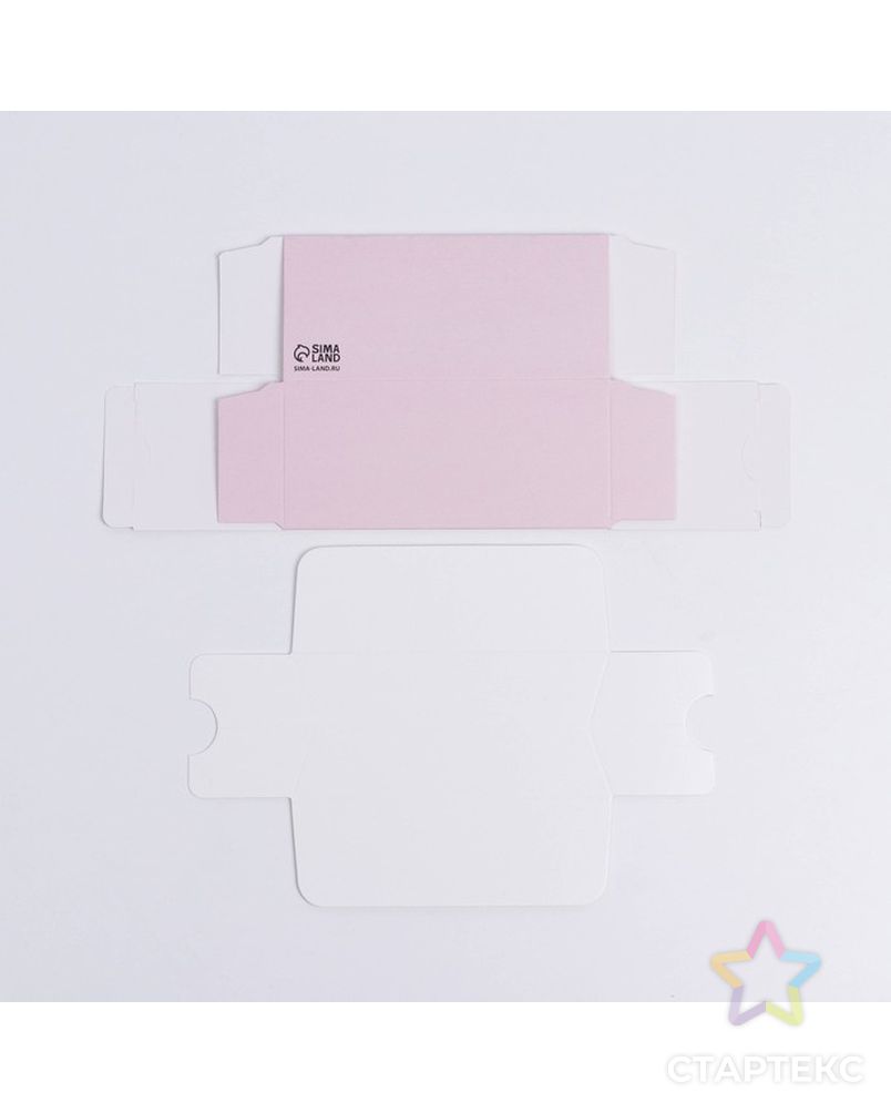Коробка для макарун «Розовая», 5.5 × 12 × 5.5 см арт. СМЛ-216298-1-СМЛ0007429291 4