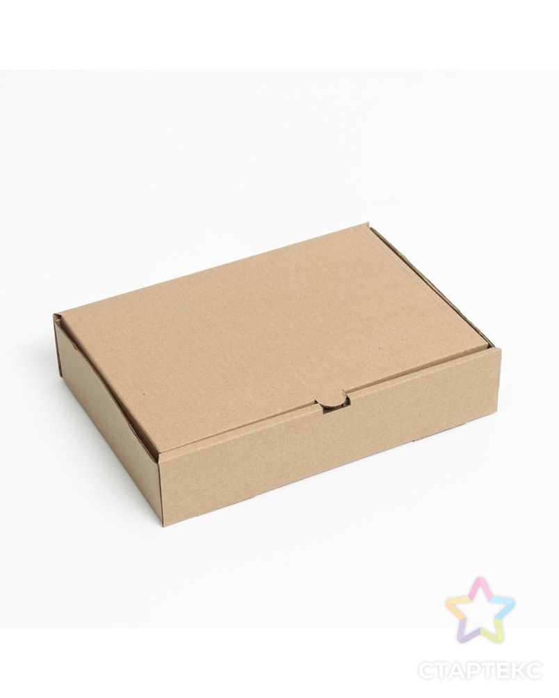 Коробка для пирога, крафт, 29 х 20 х 6 см арт. СМЛ-190483-1-СМЛ0007435019 1