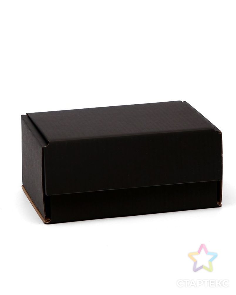 Коробка самосборная, черная, 22 х 16,5 х 10 см, арт. СМЛ-198334-1-СМЛ0007435054 2