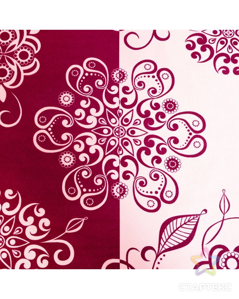 Скатерть Розовый фламинго 140*210 см, трикот, 100% п/э арт. СМЛ-190266-2-СМЛ0007442638 3