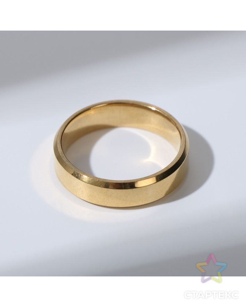 Кольцо "Массив" глянец, цвет золото, размер МИКС арт. СМЛ-189635-1-СМЛ0007472872 1