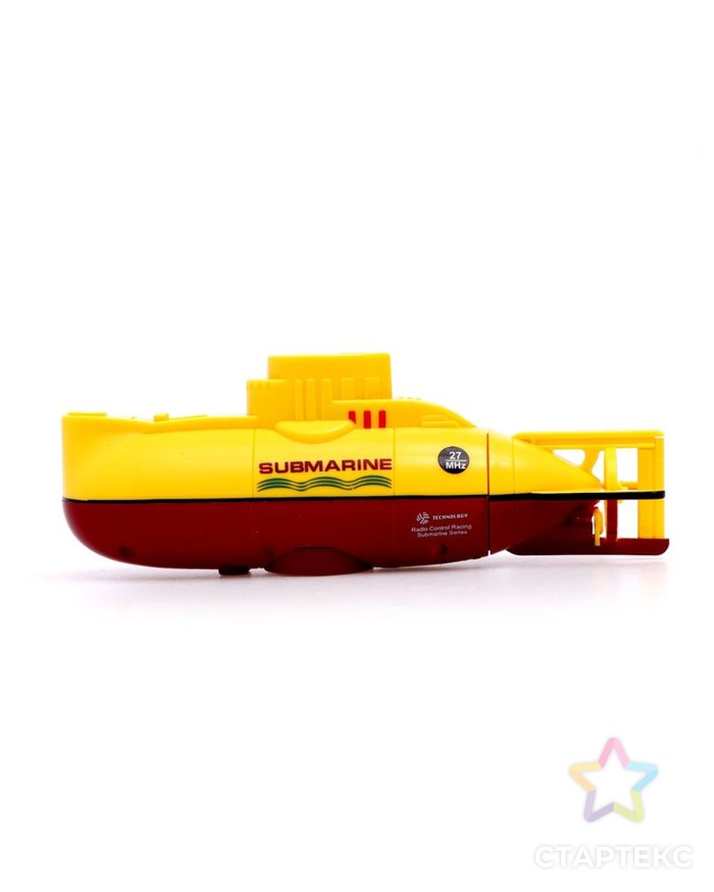 Подводная лодка радиоуправляемая "Гроза морей", свет, цвет желтый арт. СМЛ-228635-1-СМЛ0007502877 2