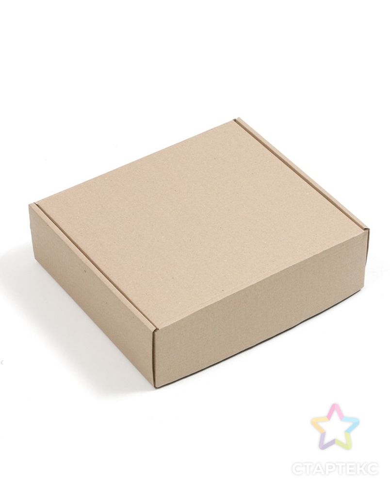 Коробка самосборная, бурая, 27 х 24 х 8 см, арт. СМЛ-216852-1-СМЛ0007511001 1