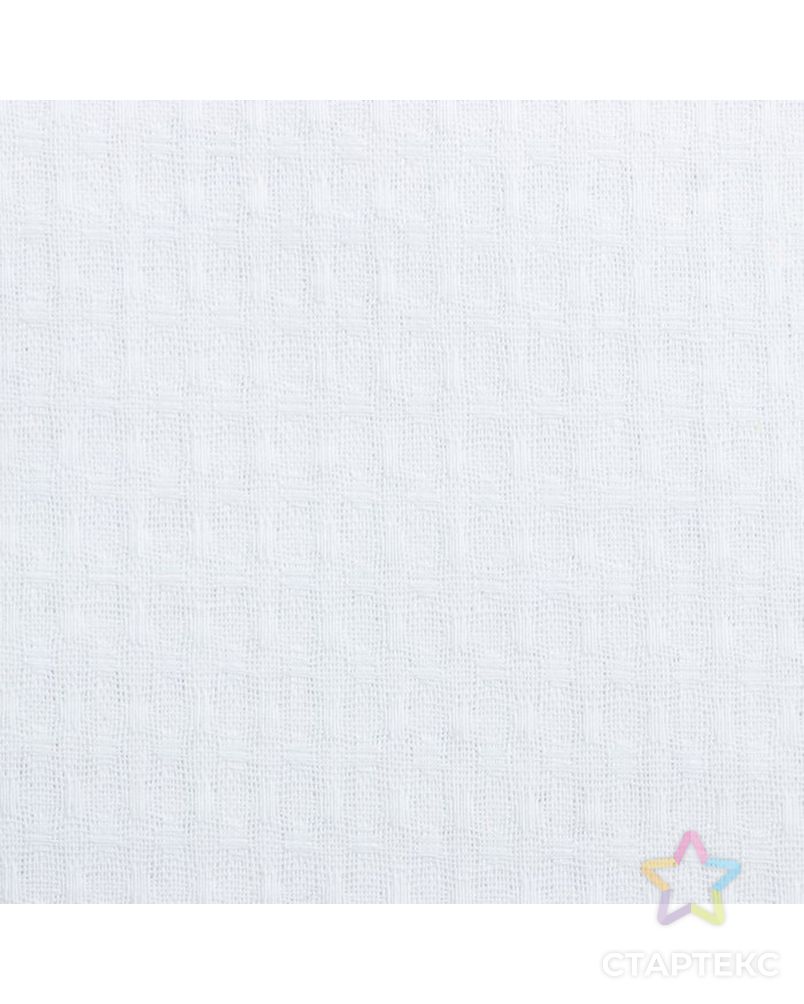 Набор для сауны Экономь и Я: полотенце-парео+шапочка, цв.белый, вафля, 100%хл, 200 г/м2 арт. СМЛ-198013-1-СМЛ0007519768 5
