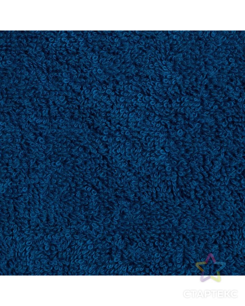Полотенце махровое "Этель" 30*60 см, цв. синий, 100% хлопок, 340 г/м2 арт. СМЛ-200158-1-СМЛ0007522349 3