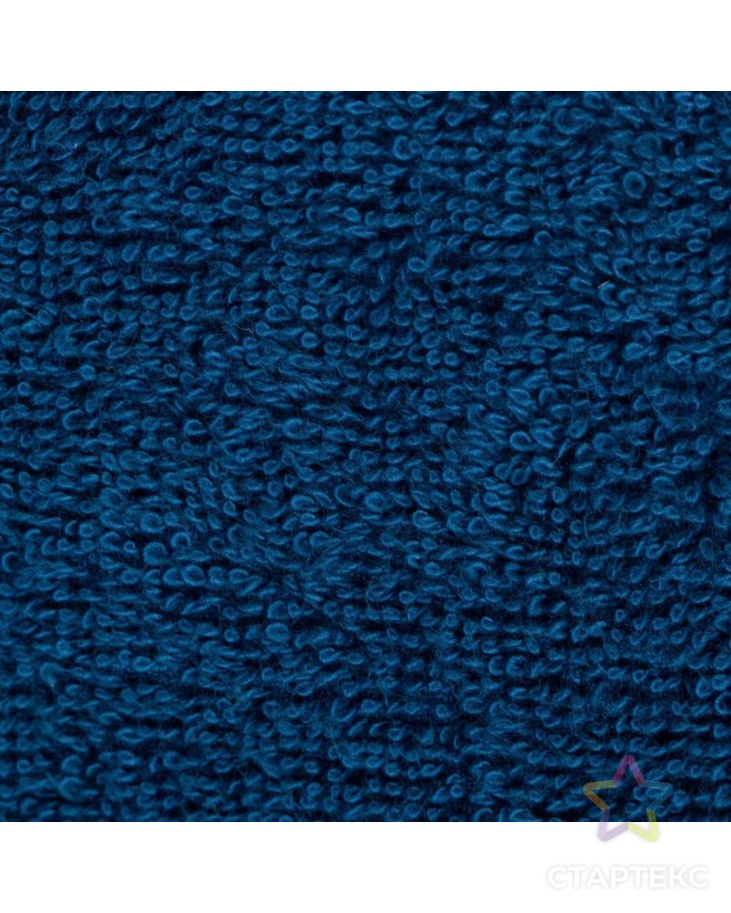Полотенце махровое "Этель" 70*130 см, цв. синий, 100% хлопок, 340 г/м2 арт. СМЛ-200159-1-СМЛ0007522350