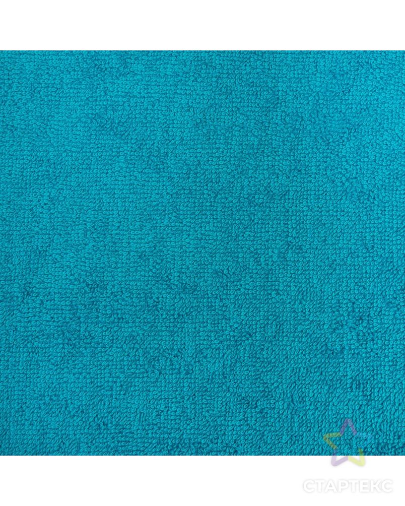 Полотенце махровое "Этель" 30*30 см, цв. темно-голубой, 100% хлопок, 340 г/м2 арт. СМЛ-200171-1-СМЛ0007522356 3