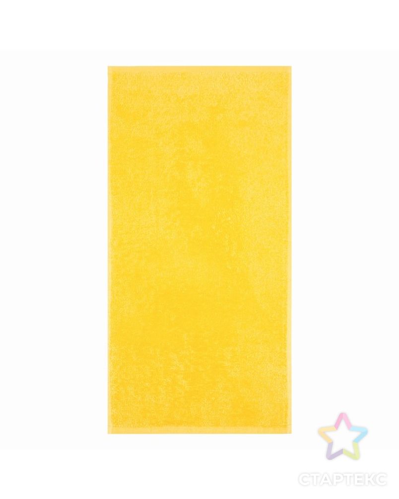 Полотенце махровое "Этель" 30*60 см, цв. желтый, 100% хлопок, 340 г/м2 арт. СМЛ-200172-1-СМЛ0007522357 2