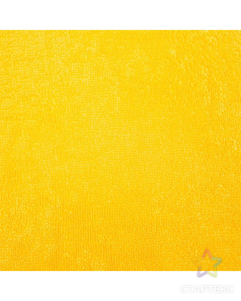 Полотенце махровое "Этель" 30*60 см, цв. желтый, 100% хлопок, 340 г/м2 арт. СМЛ-200172-1-СМЛ0007522357 3