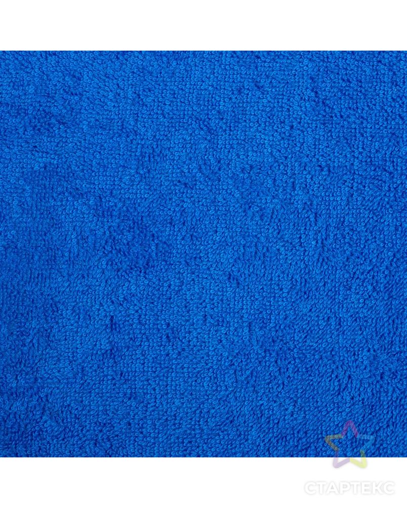 Полотенце махровое "Этель" 30*60 см, цв. синий, 100% хлопок, 340 г/м2 арт. СМЛ-217772-1-СМЛ0007522358 3