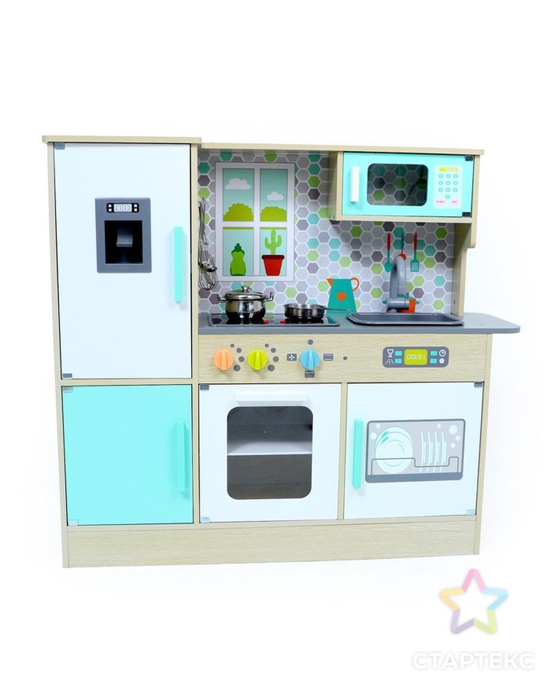 Детский игровой набор «Кухня» 95 × 29 × 91 см арт. СМЛ-222767-1-СМЛ0007532350 2