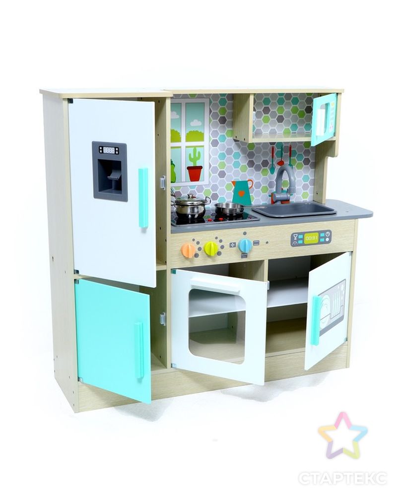 Детский игровой набор «Кухня» 95 × 29 × 91 см арт. СМЛ-222767-1-СМЛ0007532350 3