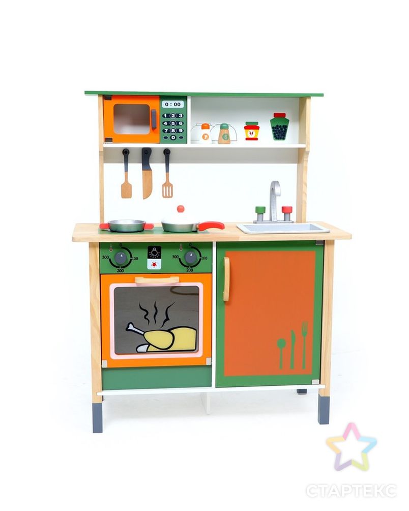 Детский игровой набор «Кухня» 69,5 × 29,5 × 86 см арт. СМЛ-222768-1-СМЛ0007532351 3