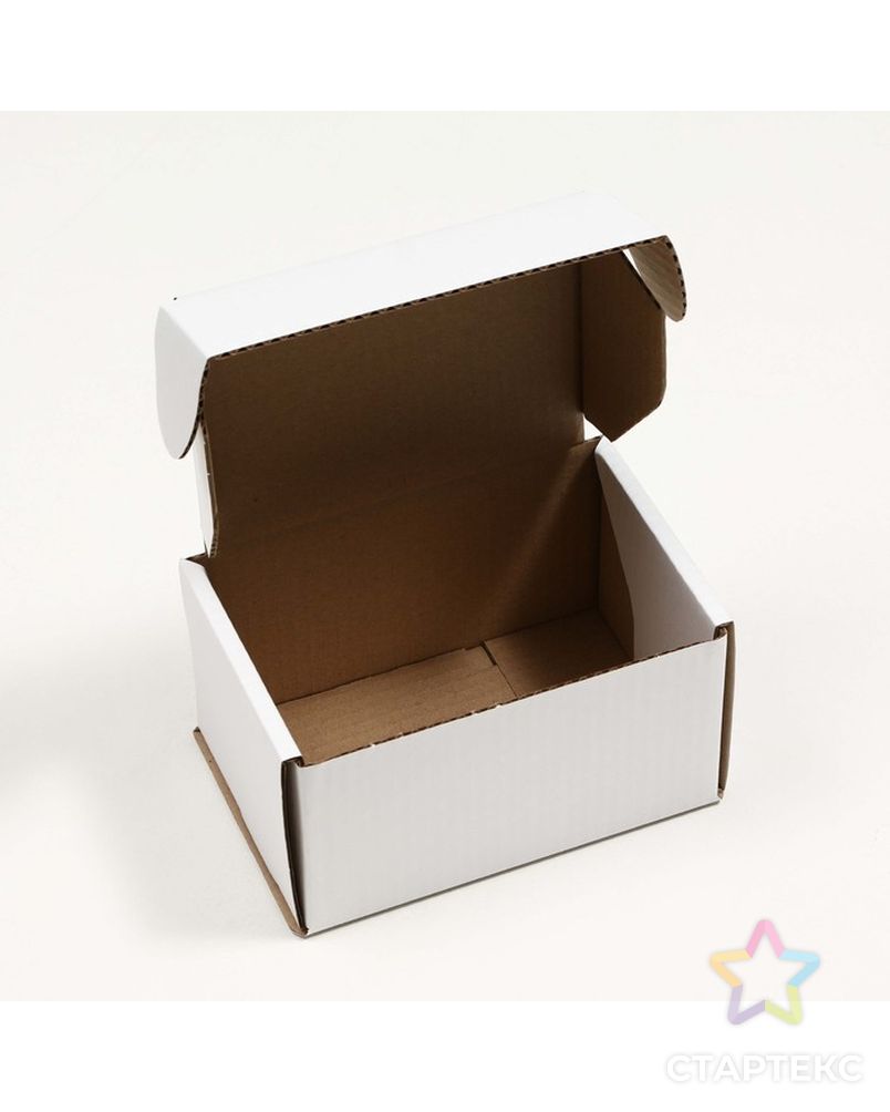 Коробка самосборная, белая, 17 x 12 x 10 см, арт. СМЛ-223522-1-СМЛ0007533736 2