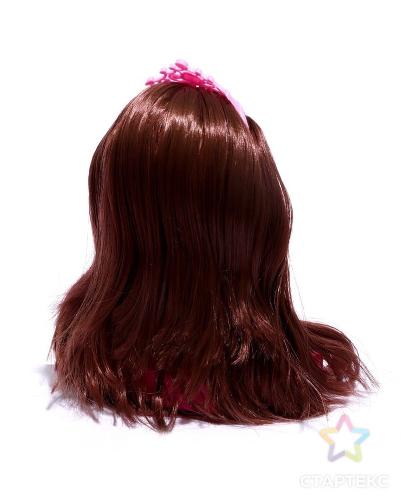 Кукла-манекен для создания причёсок "Маленькая принцесса" свет, звук арт. СМЛ-211997-1-СМЛ0007558890 2