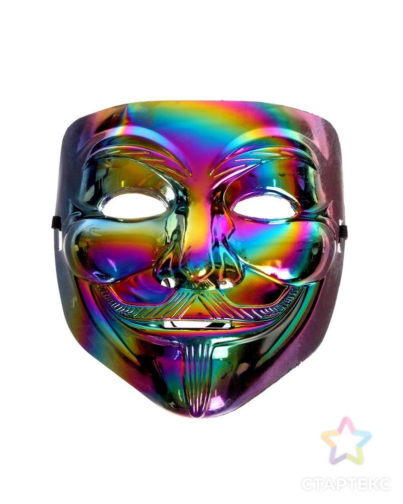 Карнавальная маска "Гай Фокс" арт. СМЛ-230783-1-СМЛ0007560573 1