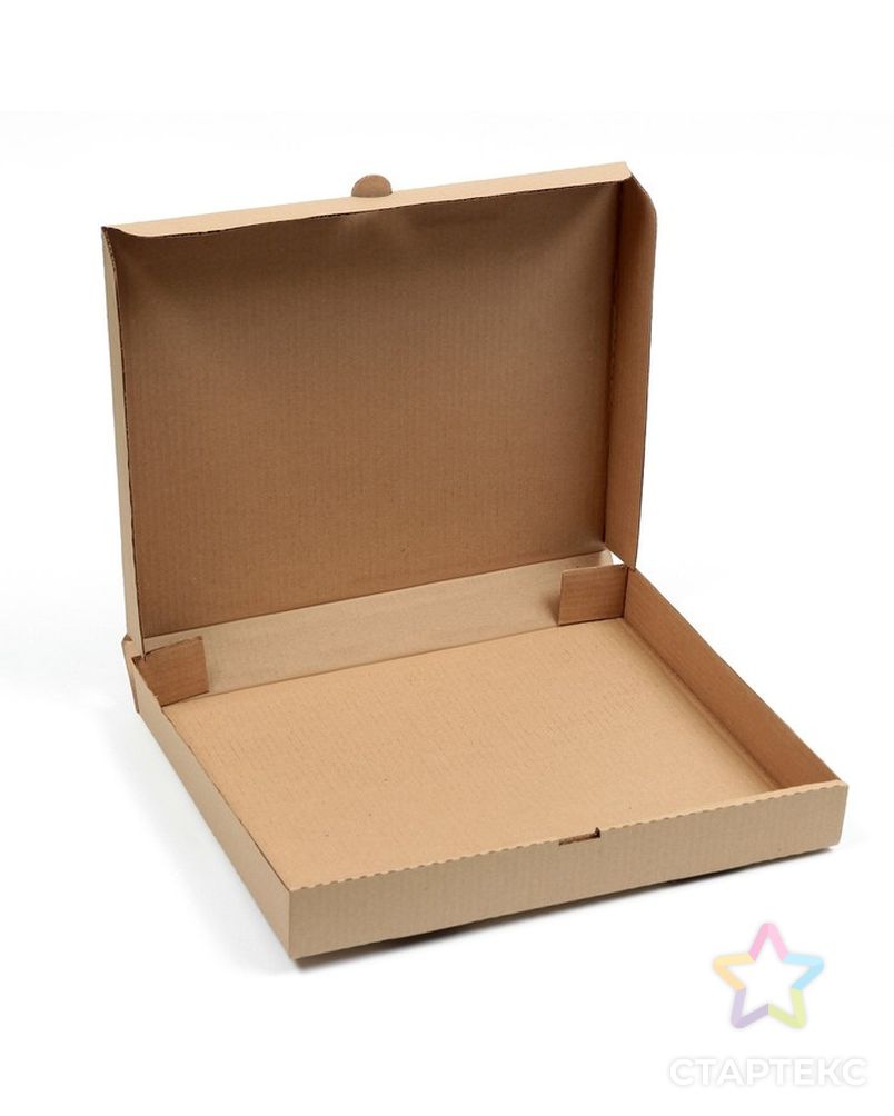Коробка для пирога, крафт, 40 х 33 х 6 см арт. СМЛ-213455-1-СМЛ0007580748 2