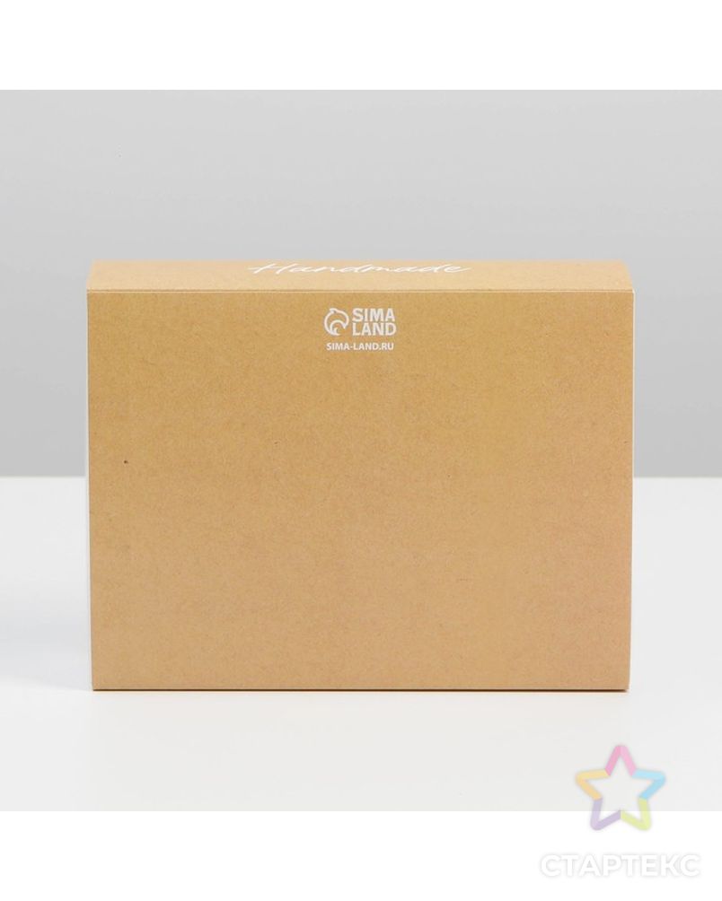 Коробка для кейкпосов с вкладышем Happiness - 6 шт, 15,2 х 20 х 5 см арт. СМЛ-226129-1-СМЛ0007582013 4